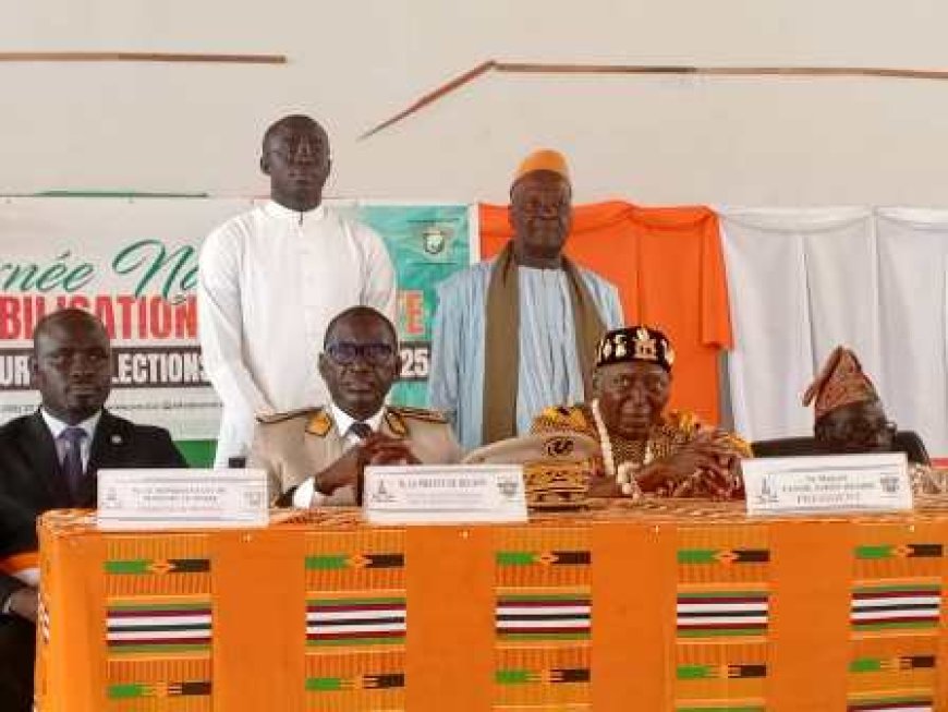 Séguéla : Les garants de la tradition en première ligne pour une présidentielle sans violence