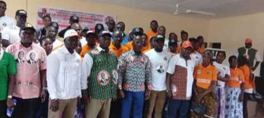 Languibonou : 50 ex-militants du PDCI-RDA rallient le RHDP