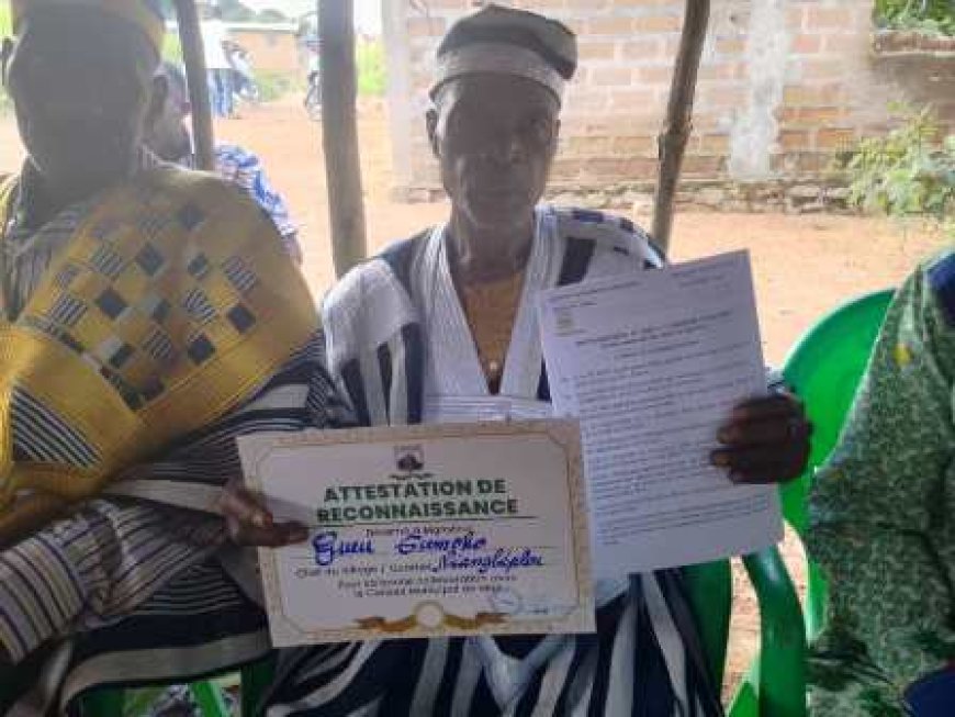 Man/Chefferie traditionnelle : Gueu Tiémoko, nouveau chef de Yangbépleu-Dainé