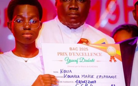 Gagnoa célèbre ses étoiles : Une 7ᵉ Nuit des Bacheliers mémorable !