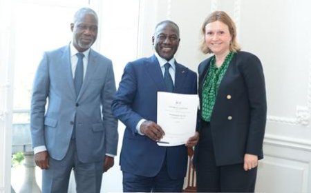 Restitution du patrimoine culturel : Adama Bictogo reçoit la loi cadre au Parlement français