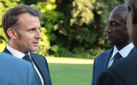 Rencontre des Présidents de Parlement avec le Président Emmanuel Macron