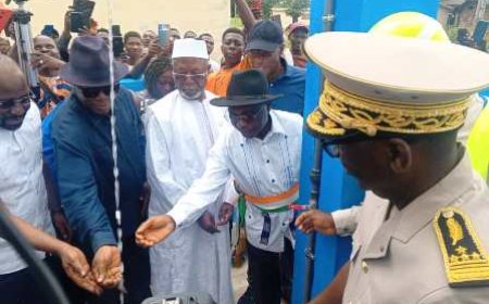 Kani / Gbédéguéla célèbre la fin du calvaire : Bouaké Fofana inaugure un château d’eau de 6000 m³/heure