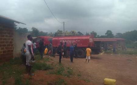 Mama : Un incendie ravage la boutique de M. Adou Gérard, la communauté sous le choc