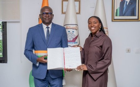 Grand-Bassam célèbre Murielle Ahouré : Une étoile de l’athlétisme élevée au rang de citoyenne d’honneur