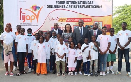 FIJAP 2025 : Une résidence artistique pour préparer la relève de l’art Ivoirien
