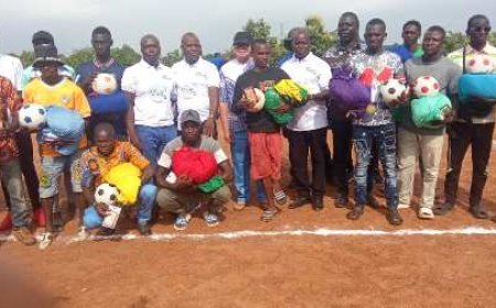 Tournoi de la Fraternité de Tioro : Soro Nambégué Issouf soutient la jeunesse par le sport