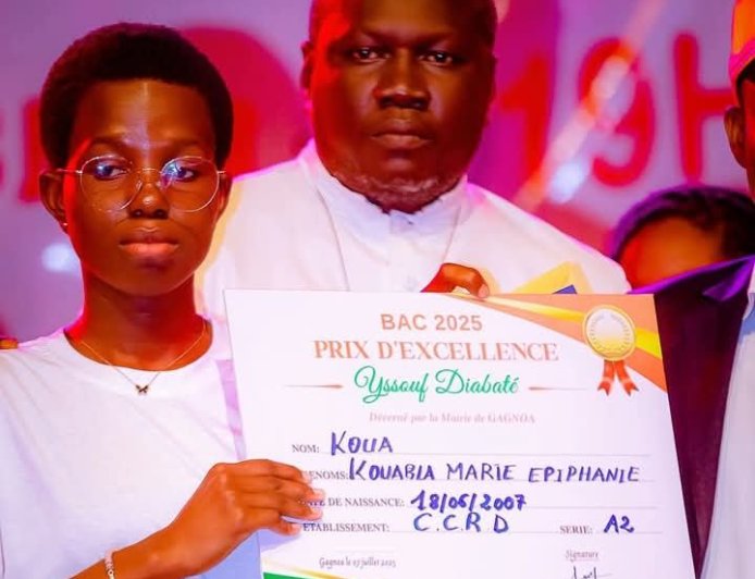 Gagnoa célèbre ses étoiles : Une 7ᵉ Nuit des Bacheliers mémorable !