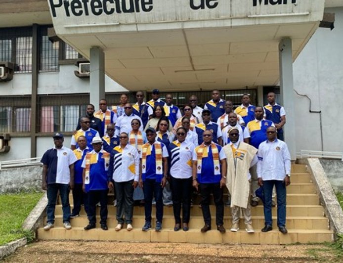 Tonkpi / ENA : Takouo Nouho Arsène investi délégué régional lors de la 5ᵉ édition des régionales de la P49