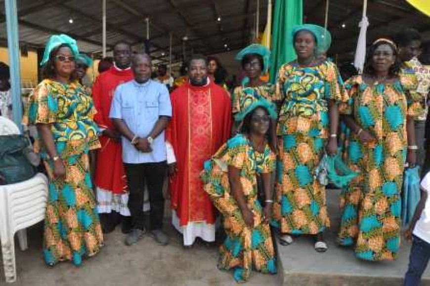 Abobo/ Paroisse Ste Marie-Madeleine : Anicet Douohou célèbre les mamans
