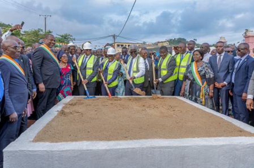 Réhabilitation de l'axe Aboisso-Ayamé-Akressi: "Construire une route, c'est ouvrir un avenir", affirme le Premier Ministre Robert Beugré Mambé