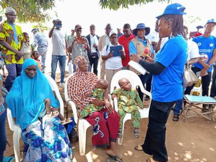 SINEMATIALI: 2ème campagne de prévention contre le paludisme chez les enfants âgés de 3 à 59 mois, la ville a accueilli le lancement national