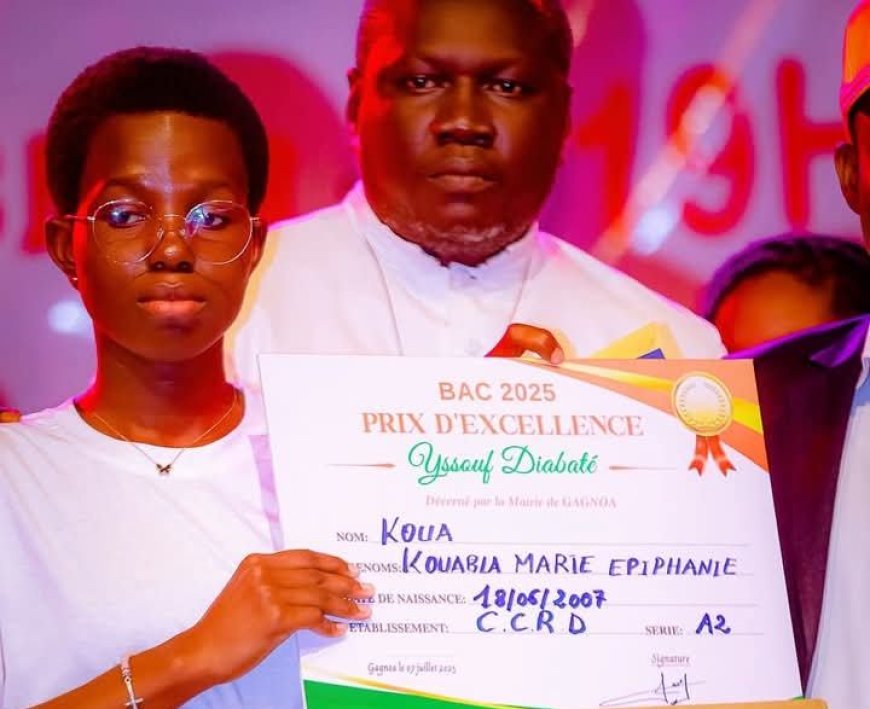 Gagnoa célèbre ses étoiles : Une 7ᵉ Nuit des Bacheliers mémorable !