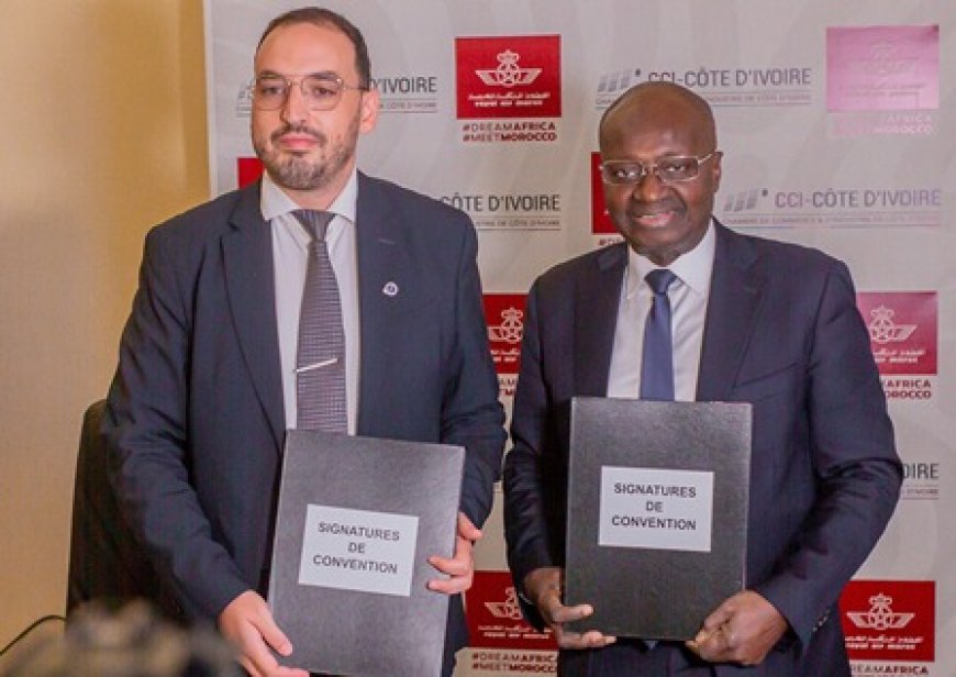 Royal Air Maroc et la CCI-Côte d’Ivoire scellent un partenariat stratégique au bénéfice des PME