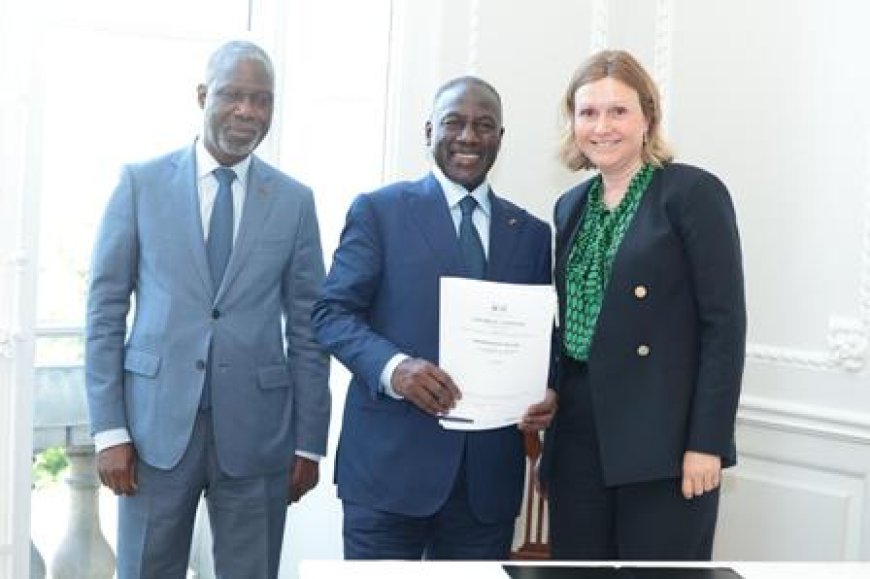 Restitution du patrimoine culturel : Adama Bictogo reçoit la loi cadre au Parlement français
