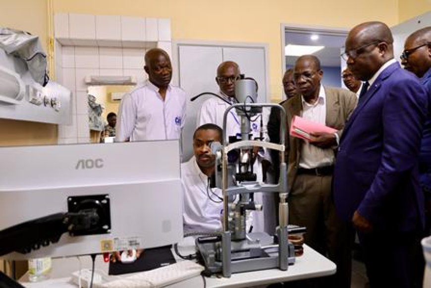 Prise en charge ophtalmologique : Le CHU de Cocody doté d'un plateau technique de pointe