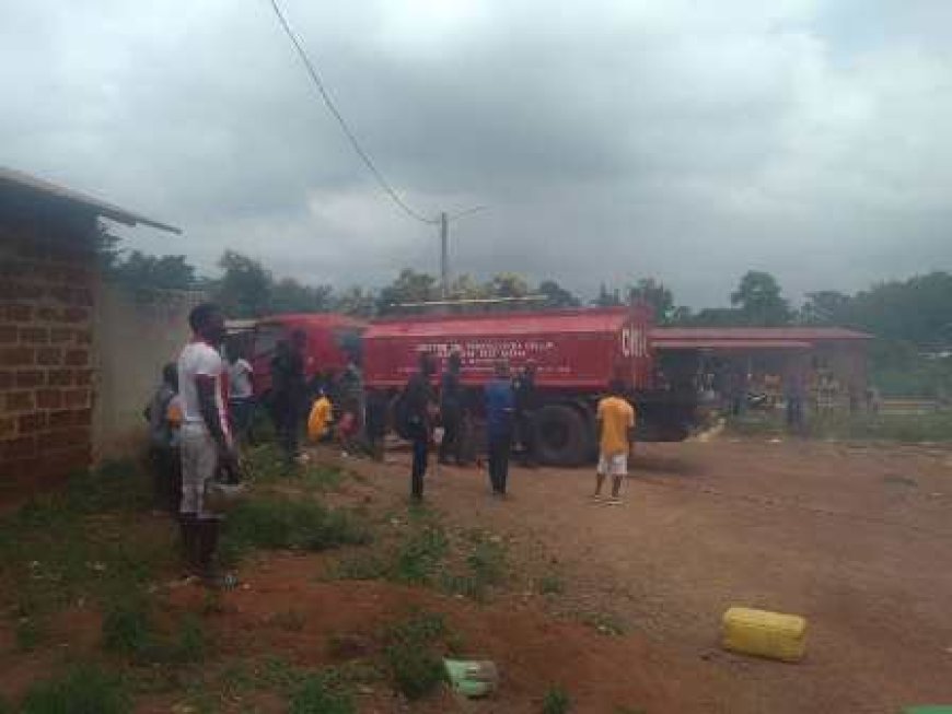 Mama : Un incendie ravage la boutique de M. Adou Gérard, la communauté sous le choc