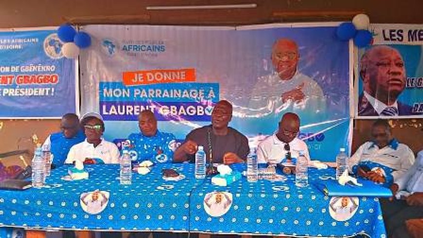Bouaké / Présidentielle 2025 : Les cadres du PPA-CI mobilisent pour le parrainage citoyen de Laurent Gbagbo