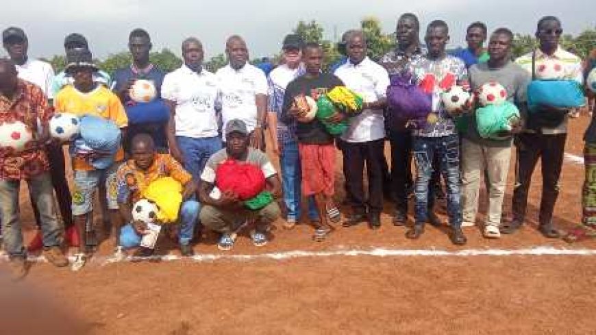 Tournoi de la Fraternité de Tioro : Soro Nambégué Issouf soutient la jeunesse par le sport