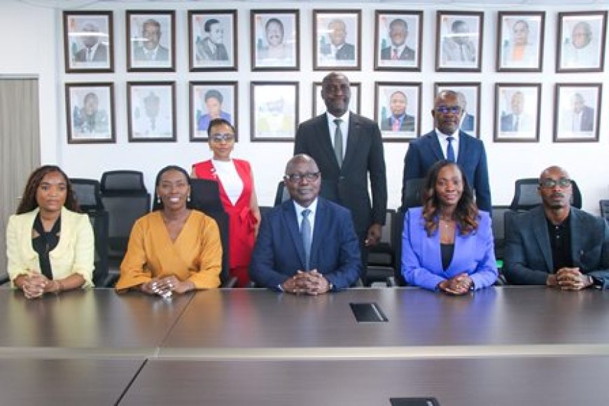 Murielle Ahouré-Demps présente son projet « Puissance d’un Pas » au ministre délégué Adjé Silas Metch