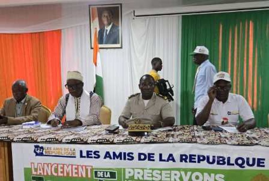 Élections apaisées : Grande Tournée Nationale des " Amis de la République "Ambroise Kessié instruit les populations de kong sur les vertus de la paix