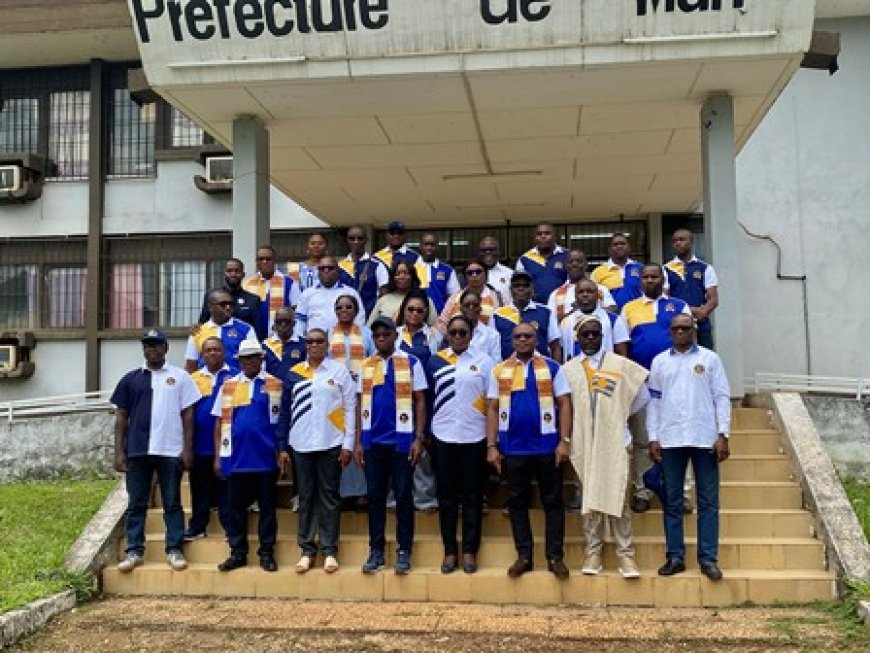 Tonkpi / ENA : Takouo Nouho Arsène investi délégué régional lors de la 5ᵉ édition des régionales de la P49