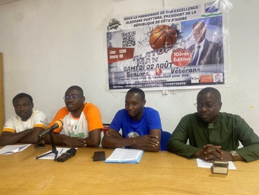 Man / 10e édition des Playoffs : Les basketteurs veulent célébrer la maturité autour de la paix