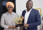 Prix National d'Excellence 2025 : Anzata Ouattara reçue par le maire de Bondoukou