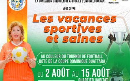 Sport Vacances 2025 : Le Trophée Dominique Ouattara débarque à Jacqueville grâce à l’ONG N’Klo Bakan