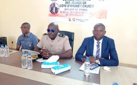 SINEMATIALI : Prévention des violences en périodes électorales, les leaders de jeunesse du département formés