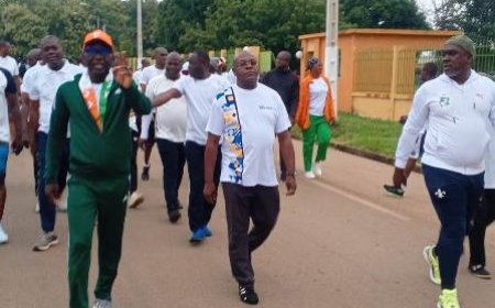 Séguéla : Une marche sportive pour tisser les liens du vivre-ensemble