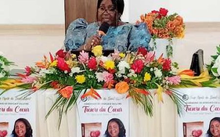Sortie du livre ‘’Trésors du cœur’’ : Loukou Viviane épouse Kouassi veut consolider la foi chrétienne