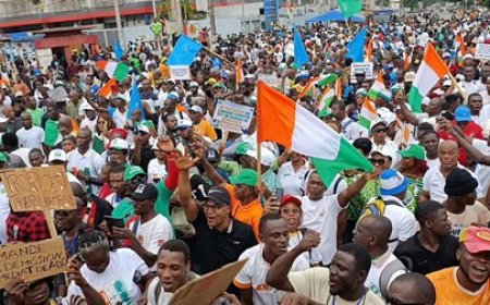 Marche du Front commun: Les partis de l’opposition font bloc pour l’alternance à Yopougon