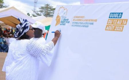 Forum du grand ouest pour la paix : Anne Ouloto : Une élection présidentielle n'est pas un appel à la guerre, mais à la démocratie ".