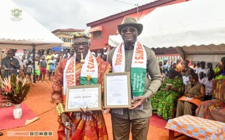 Mérite Sportif ivoirien : L'ancien Kayakiste AGNERO Benjamin élevé au grade d'officier