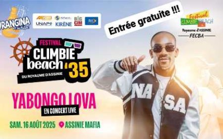 Festival Climbié Beach : Yabongo Lova prend le relais pour un show 100 % zouglou