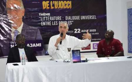 Les Grands Plateaux de l’UJOCCI (acte 3) : Nabil Ajami, revient sur son parcours littéraire et son engagement pour le dialogue interculturel