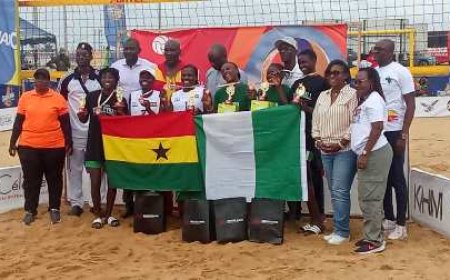 Coupe des Nations  Cavb Zone 3 Abidjan 2025 : Le Nigeria et le Ghana au sommet du Beach Volley