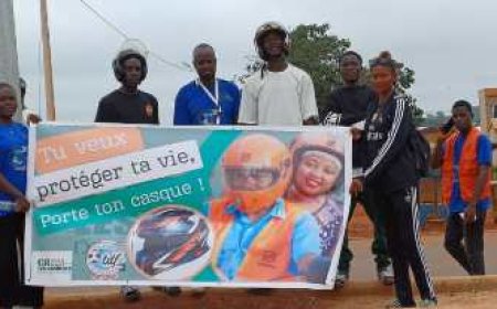 Korhogo / Journée de sensibilisation au port de casque à moto : Les Gardiens de la République à l’œuvre à Tioro