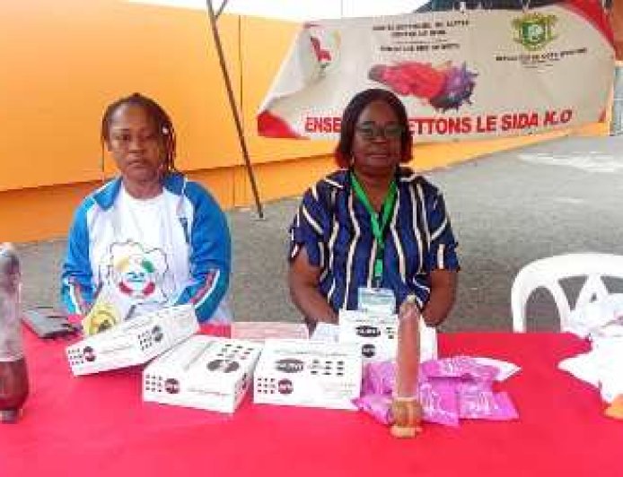 Afrobasket Féminin 2025 : L' ONS mène une campagne de sensibilisation au VIH/SIDA au Palais des Sports de Treichville