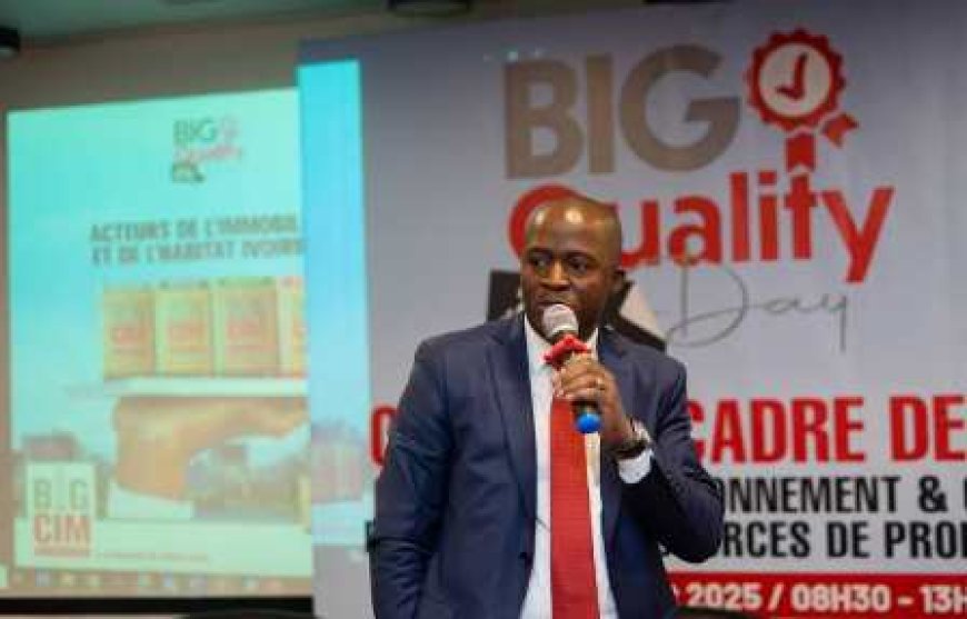 Environnement industriel: La SCCI milite pour un ciment éco-responsable lors de la ‘’BIG Quality Day 2025’’