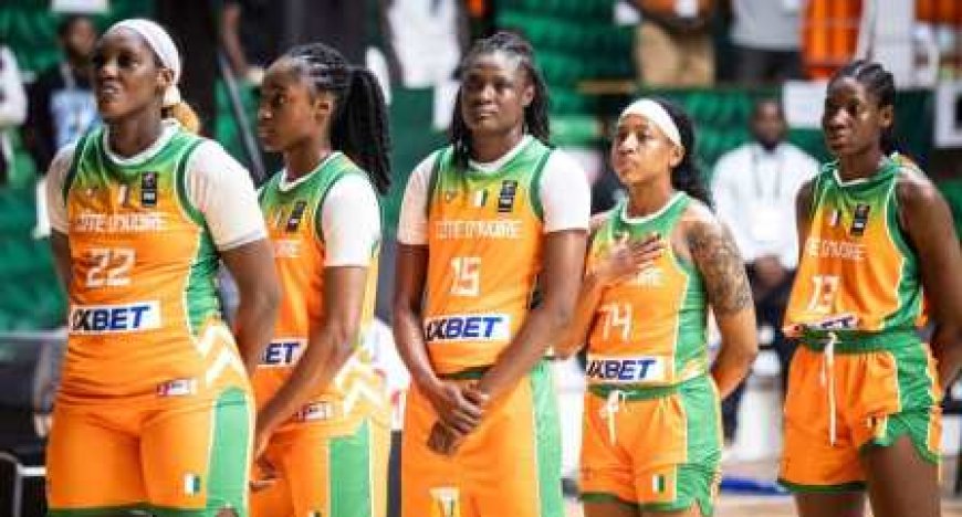 Afrobasket Féminin 2025 : Les Éléphantes terminent à la 7e place après une victoire face à l’Ouganda