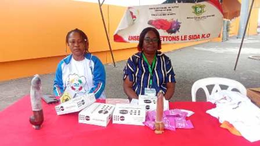 Afrobasket Féminin 2025 : L' ONS mène une campagne de sensibilisation au VIH/SIDA au Palais des Sports de Treichville