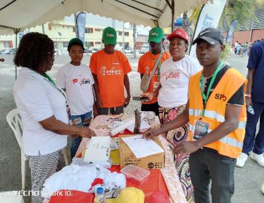 Afrobasket Féminin 2025 : L' ONS mène une campagne de sensibilisation au VIH/SIDA au Palais des Sports de Treichville