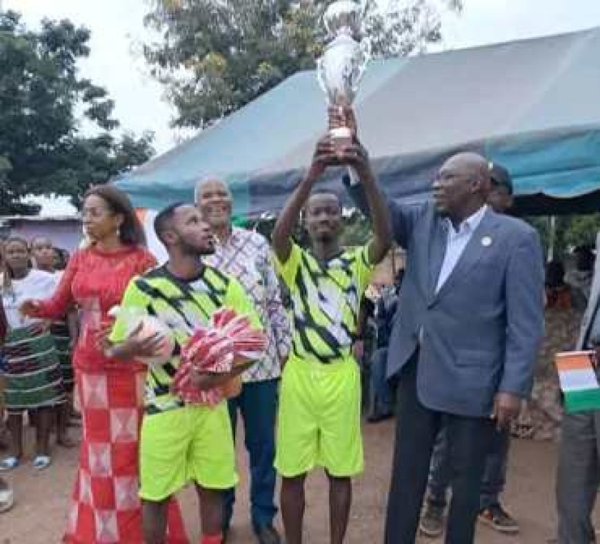 Bouaké/ Indépendance 2025 : Paul Dakuyo engage les festivités à Trainou par un tournoi