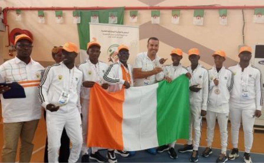 Jeux Africains Scolaires 2025 : La Côte d’Ivoire débute fort en taekwondo avec deux médailles.