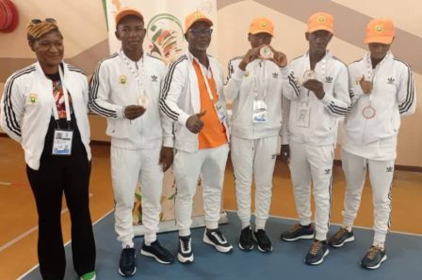 Jeux Africains Scolaires 2025 : La Côte d’Ivoire débute fort en taekwondo avec deux médailles.