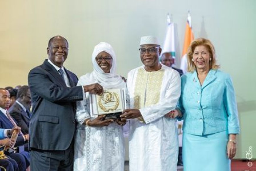 Prix national d'Excellence édition 2025 : 74 lauréats dont 40 personnes physiques et 34 personnes morales, distingués en présence du Président Alassane Ouattara