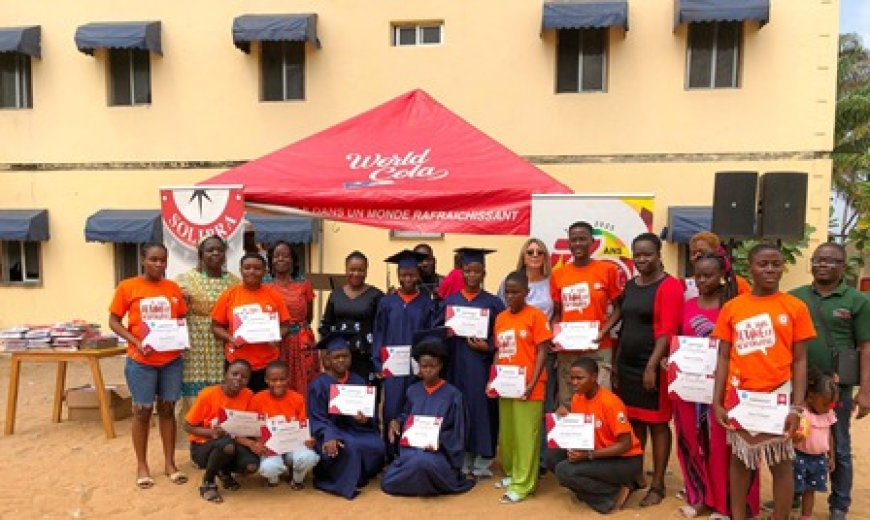 Mondoukou : Solibra célèbre la réussite scolaire des jeunes filles de l’orphelinat Gap Mission