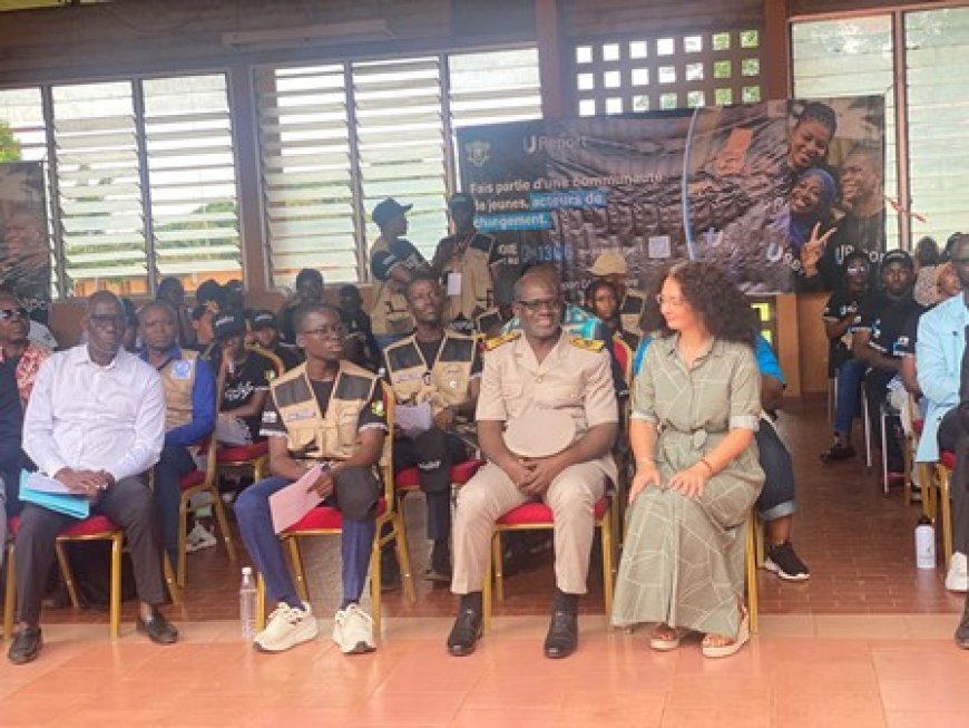 Man accueille le 4e Camp National U-Report : Les jeunes au cœur de la transition écologique, de l’éducation digitale et de l’inclusion